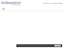 Tablet Screenshot of goldberg.de