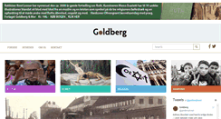 Desktop Screenshot of goldberg.nu